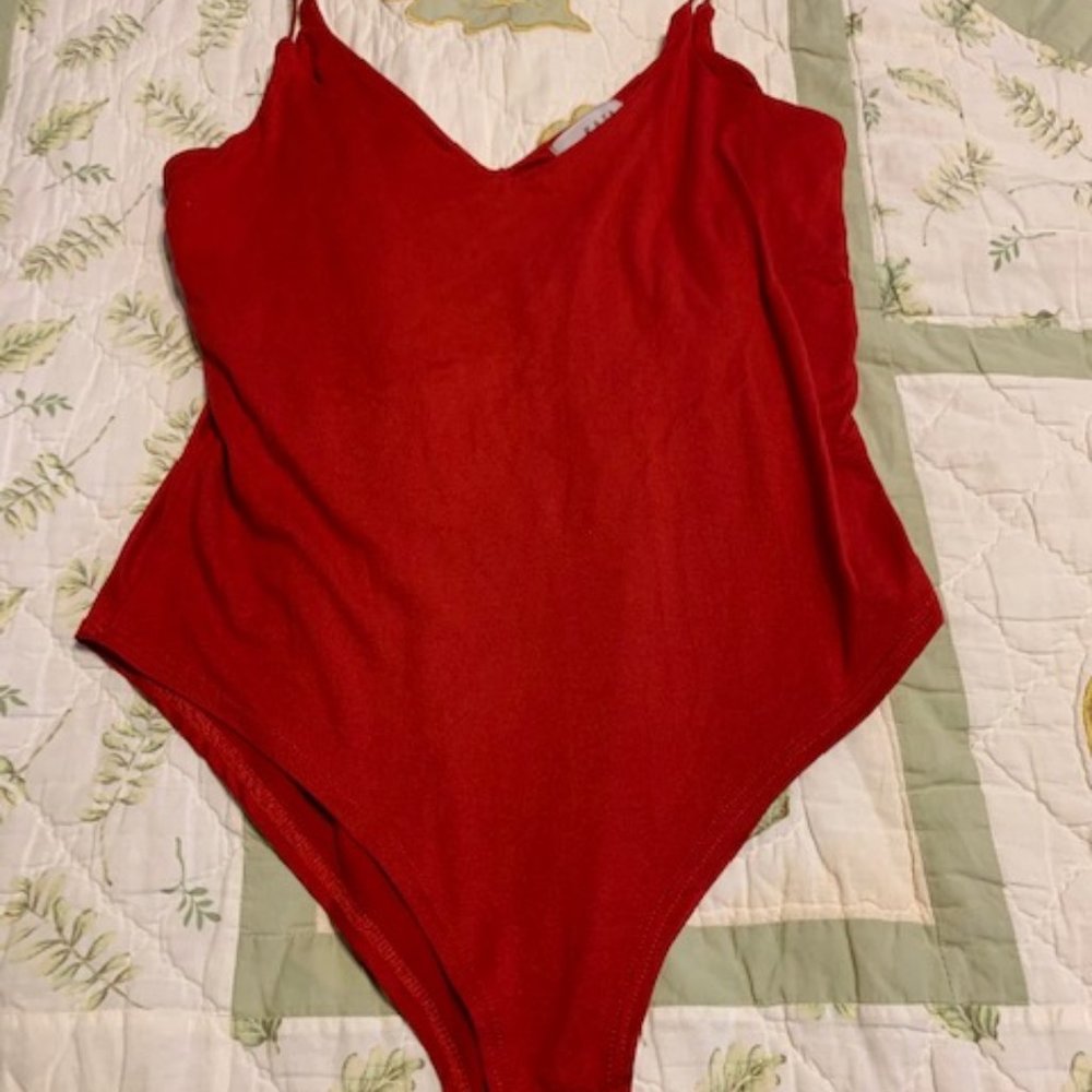 bodysuit, sexy, red, summer